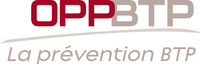 Logo de notre partenaire sécurité et prévention, l'OPPBTP